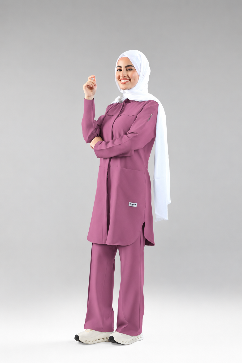 Pink Tamo original Design 90cm- signature style - care stretch fabric