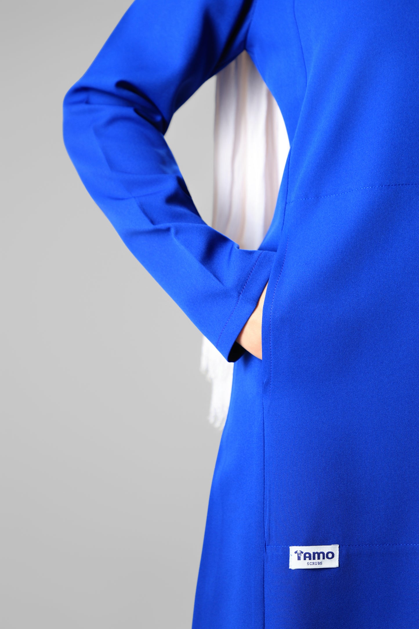 Royal blue Polo Scrub Design 90cm – Sleek & Chic