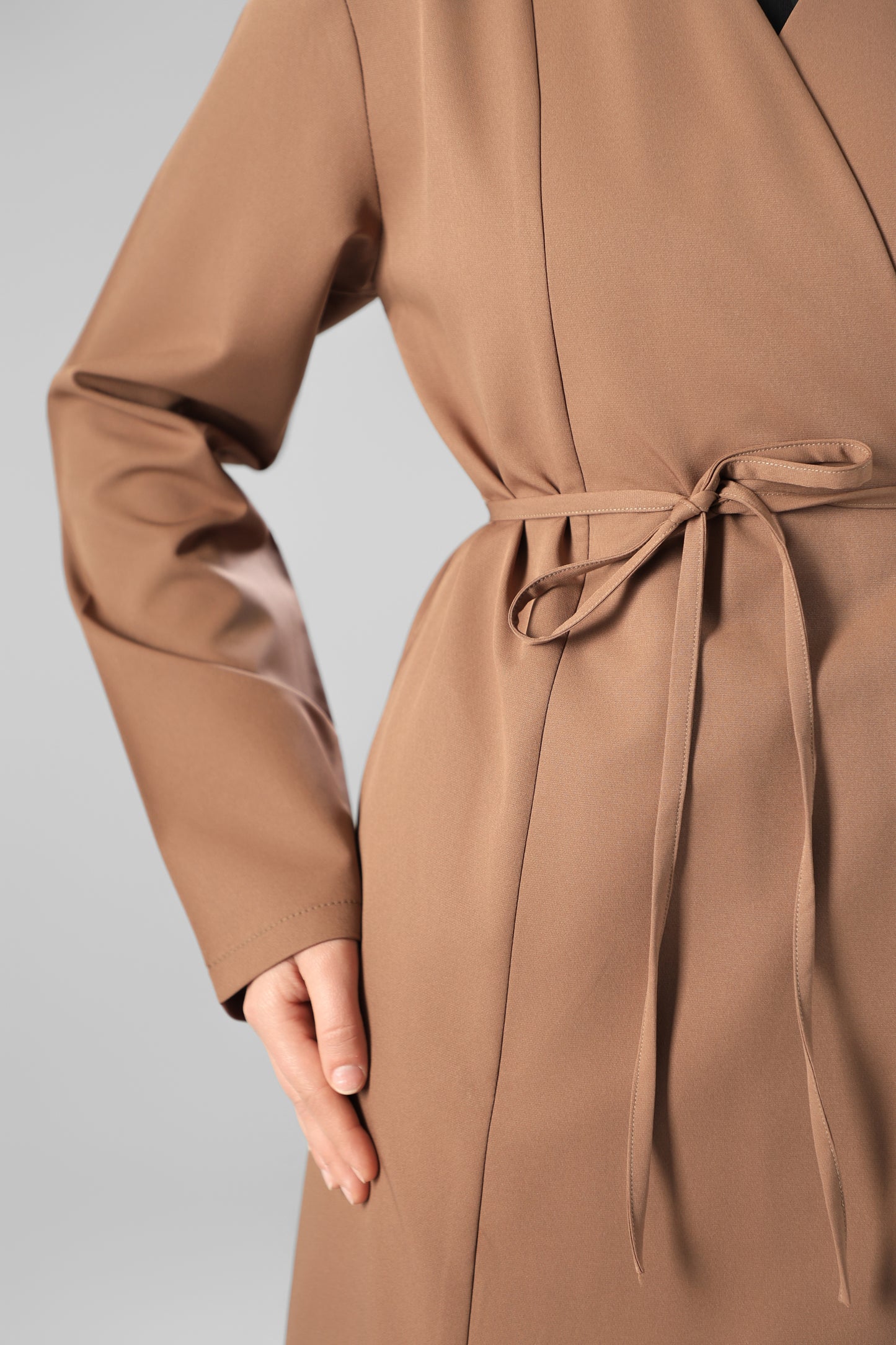 Mocha Elegant tie scrub design 90cm -Waterproof fabric