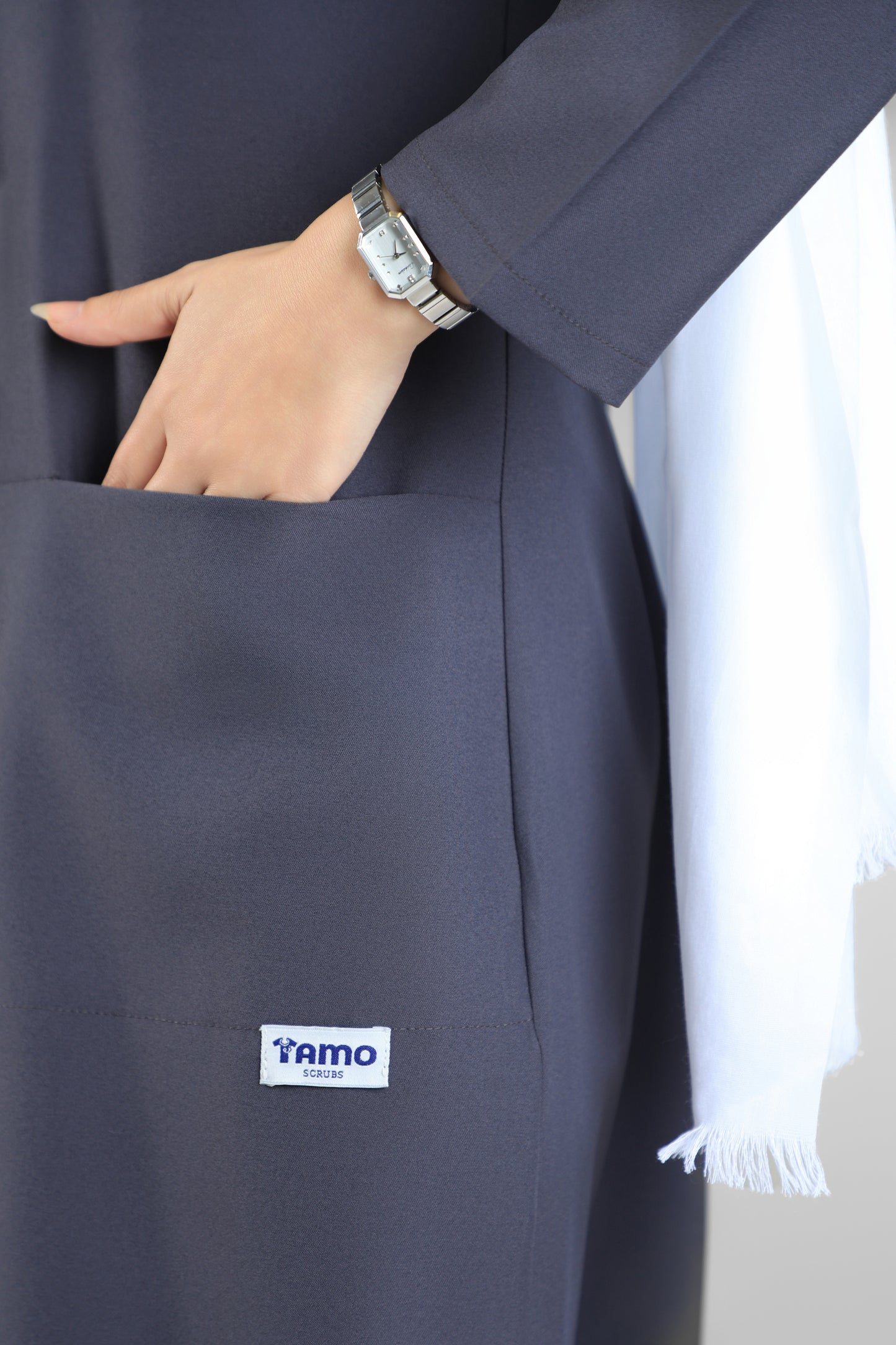 Gray Tamo original Design 90cm- signature style - care stretch fabric