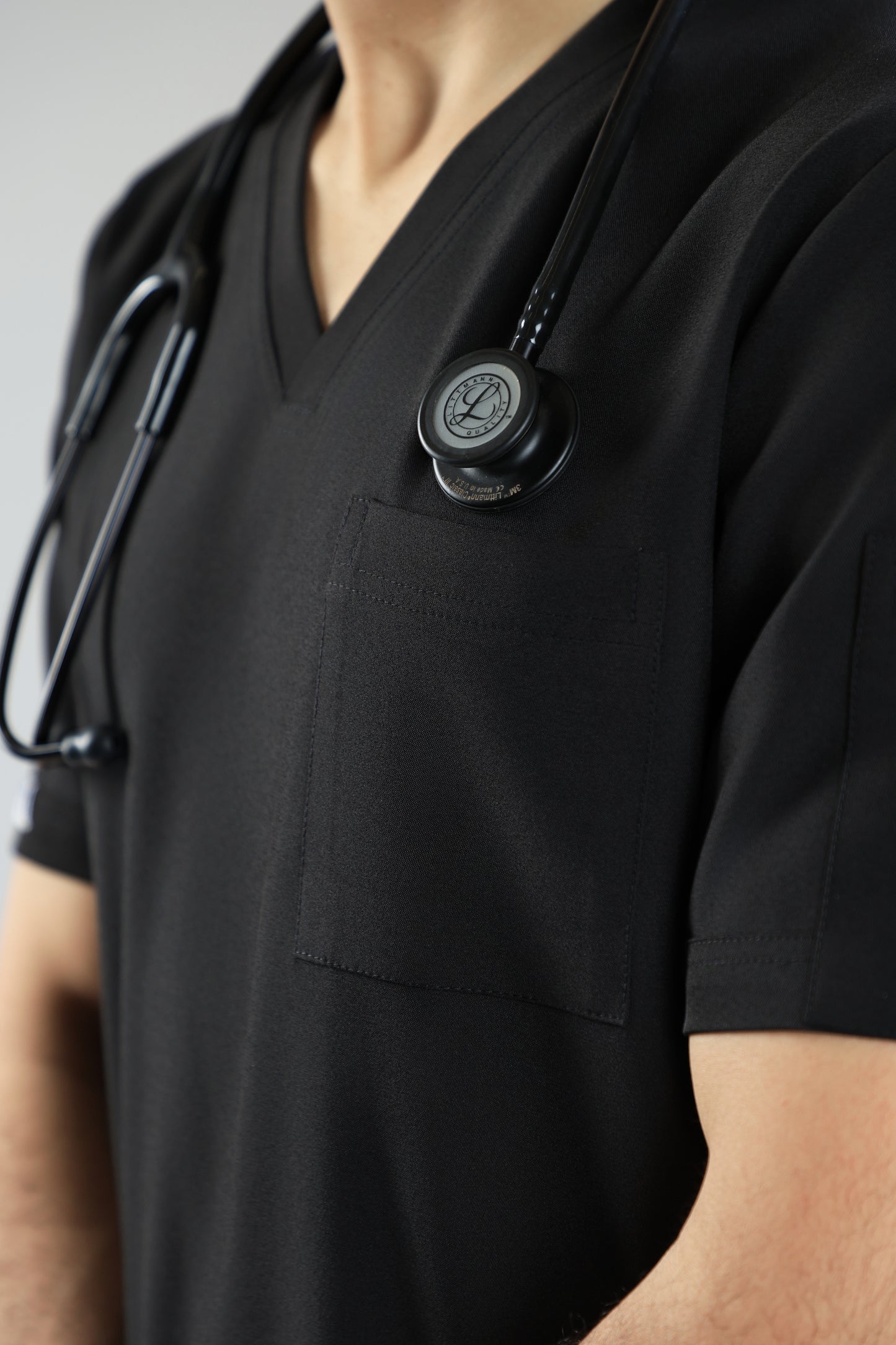 Black Classic scrub design - care strech fabric