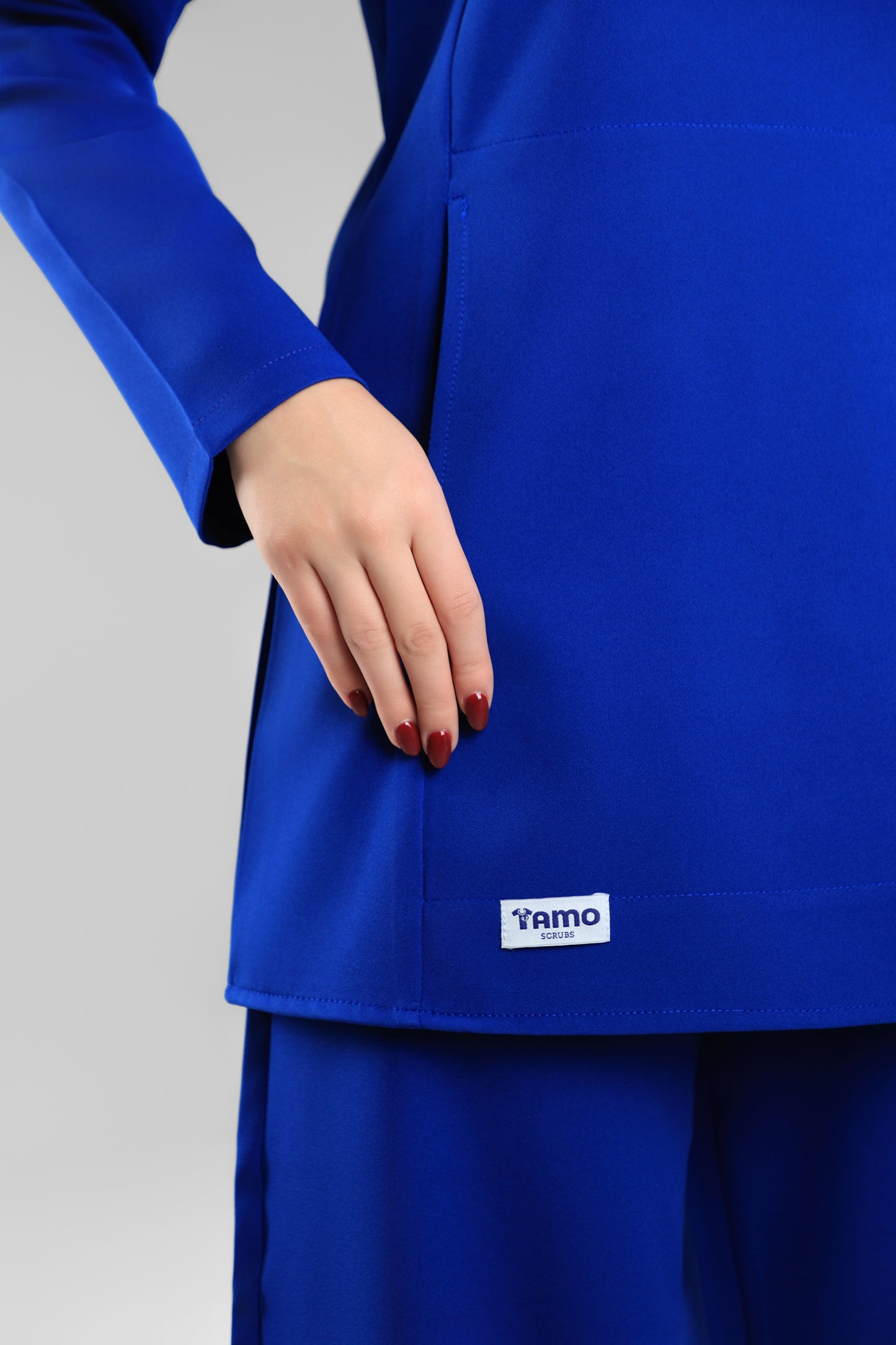 Royal blue Polo Scrub Design 75cm – Sleek & Chic