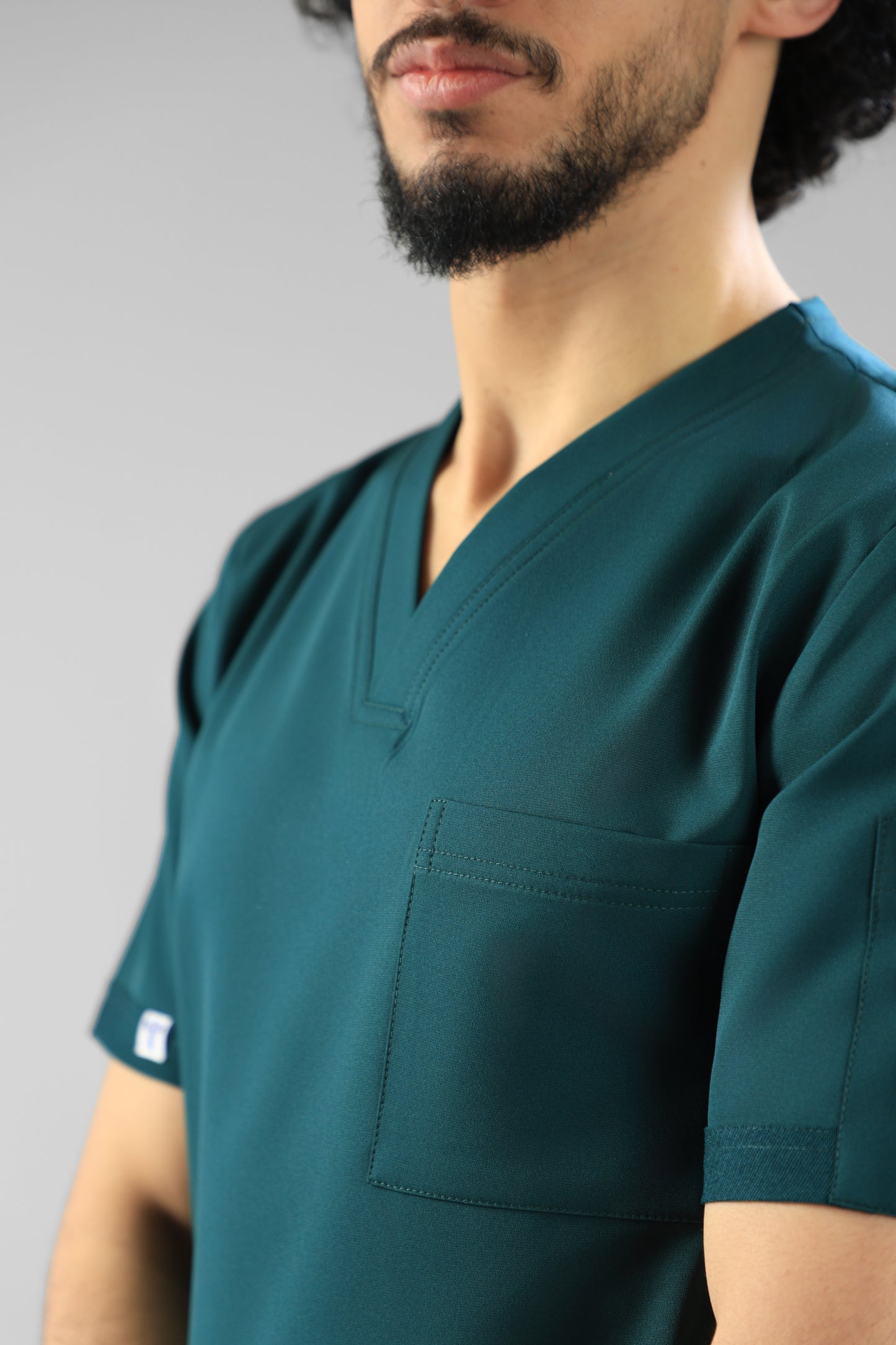 Green Classic scrub design - waterproof fabric