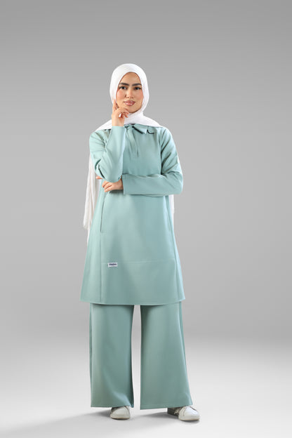 Pistachio Polo Scrub Design 90cm – Sleek & Chic