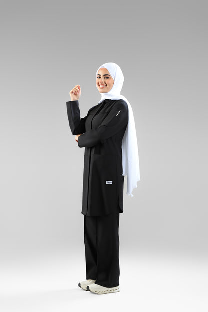 Black Tamo original Design 90cm- signature style - care stretch fabric