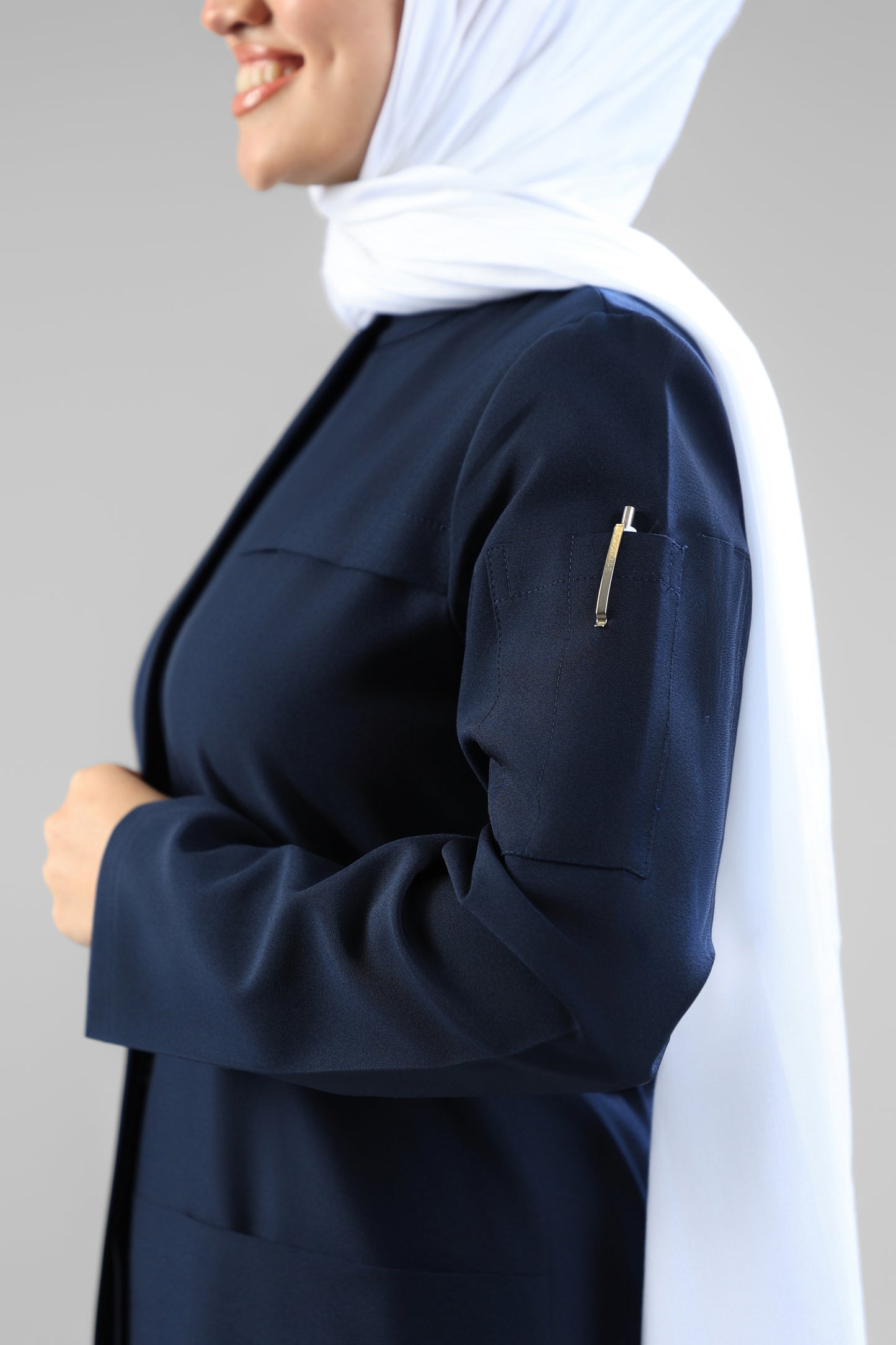 Navy Blue Tamo original Design 90cm- signature style - care stretch fabric