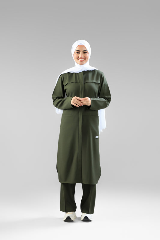 Olive Green Tamo Original Design – Modest Fit
