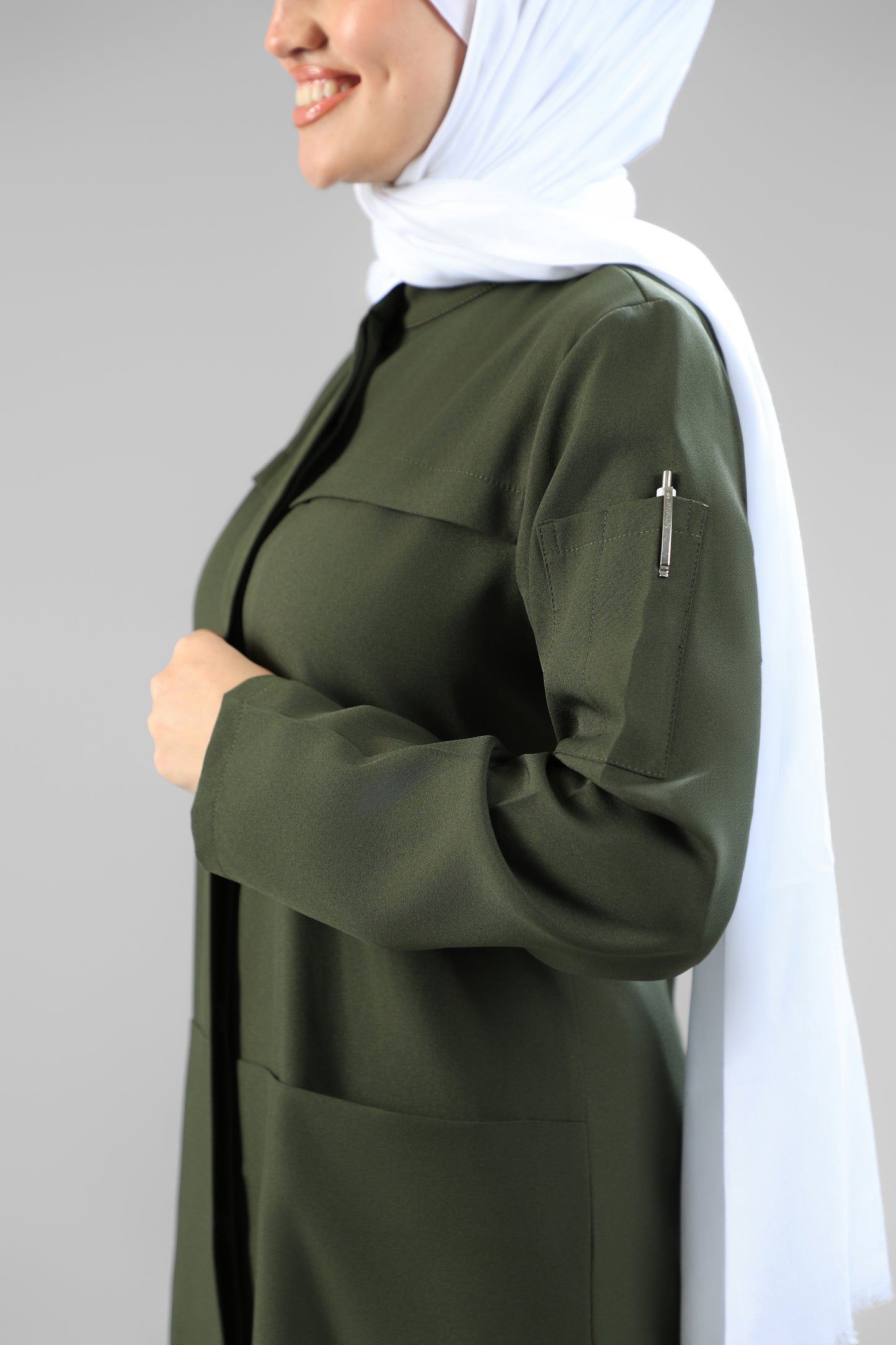 Olive Green Tamo Original Design – Modest Fit