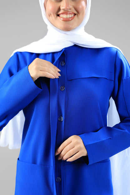 royal blue Tamo original Design 75cm- signature style - care stretch fabric