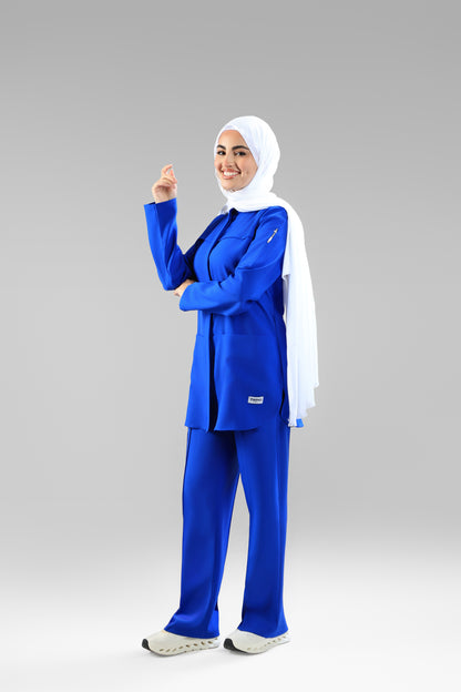 royal blue Tamo original Design 75cm- signature style - care stretch fabric