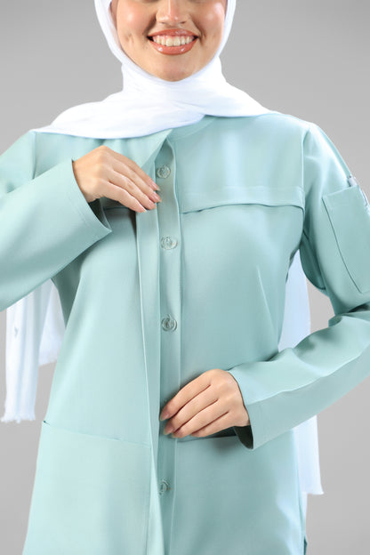 pistachio Tamo original Design 90cm- signature style - care stretch fabric