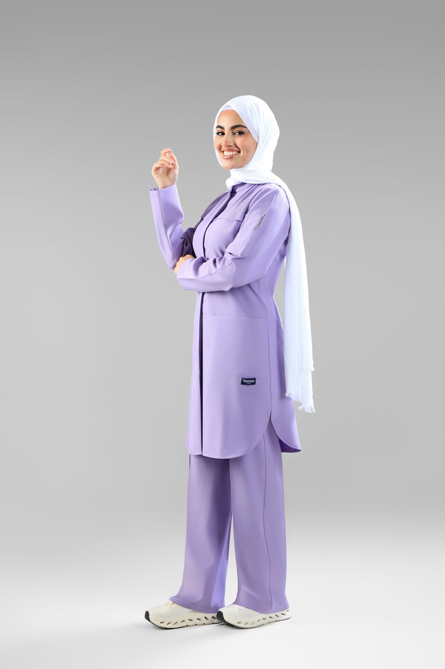 lavender Tamo original Design 90cm- signature style - care stretch fabric