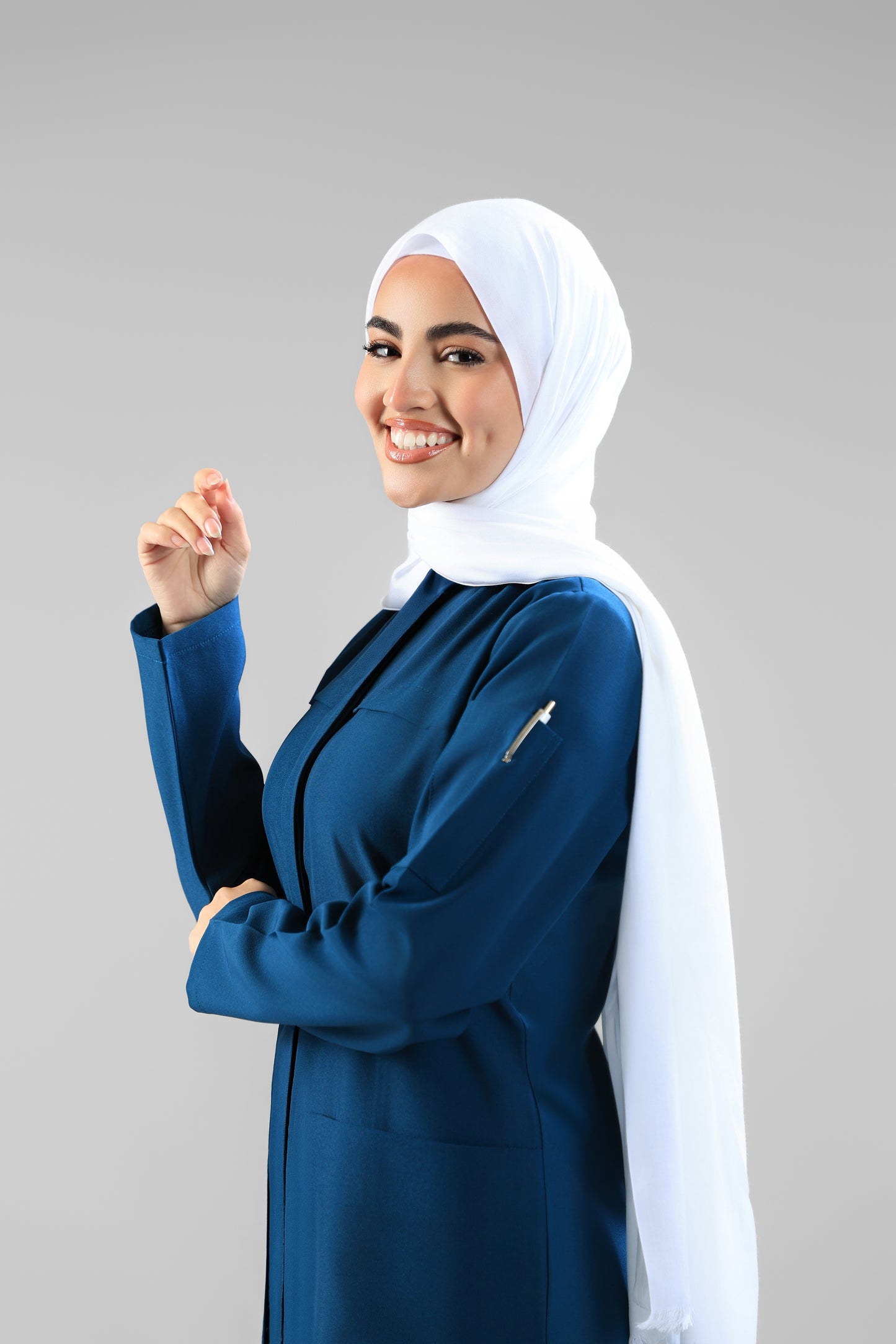 petrol blue Tamo original Design 75cm- signature style - care stretch fabric