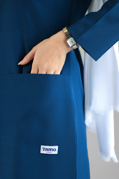 petrol blue Tamo original Design 75cm- signature style - care stretch fabric