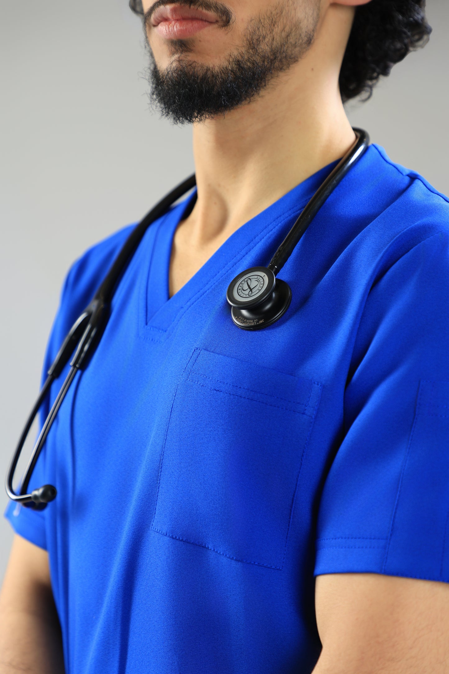 Royal blue Classic scrub design - care strech fabric
