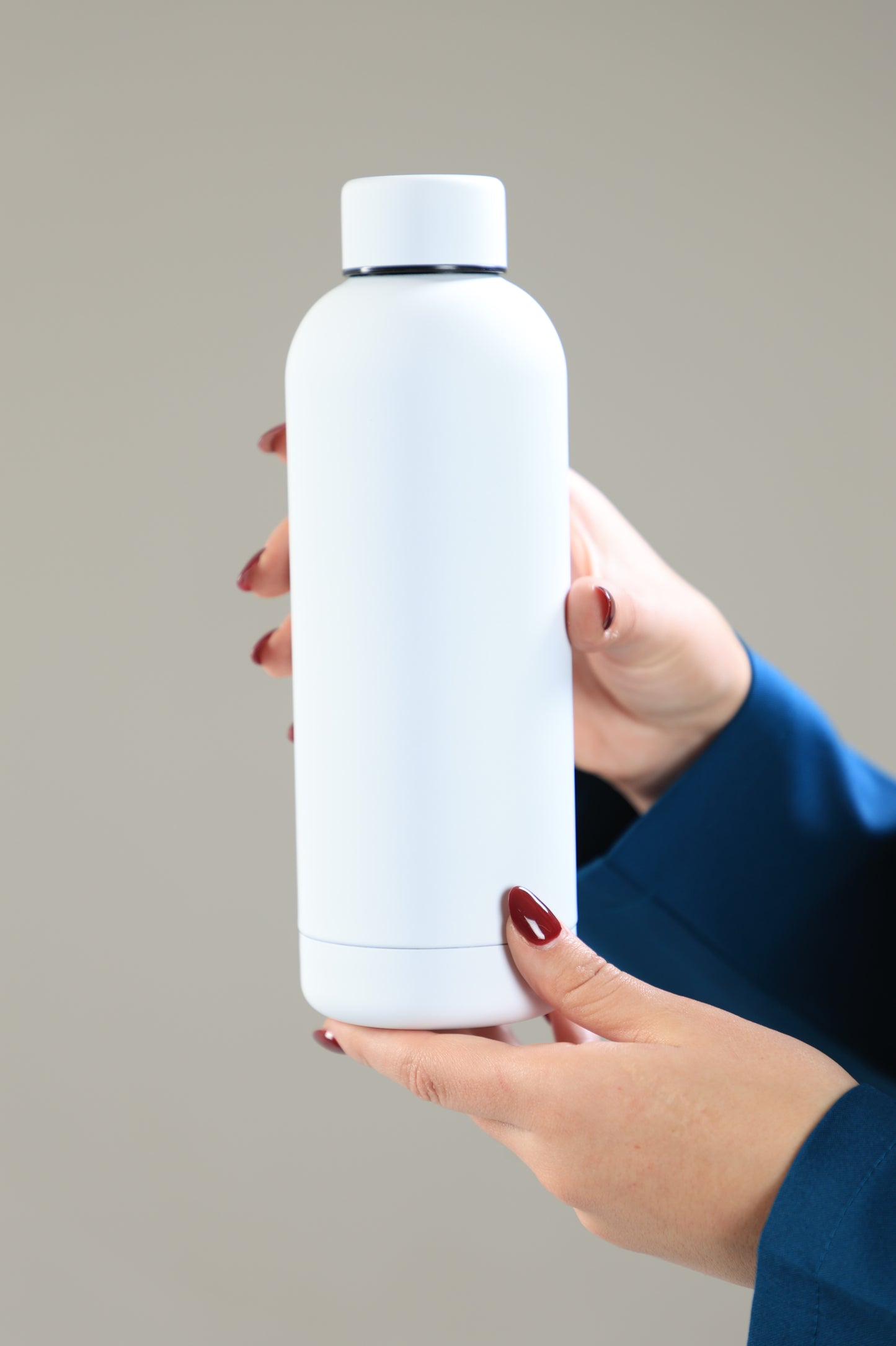 White Insulated Water Bottle – 500ml