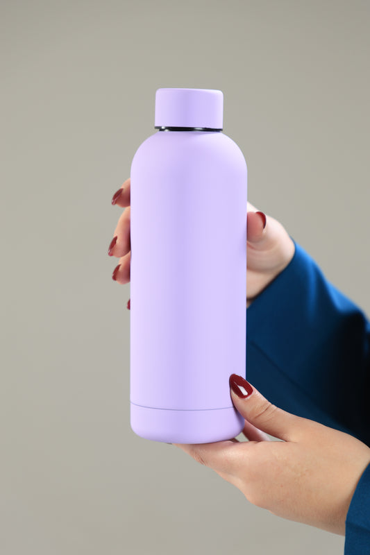 Purple  Insulated Water Bottle – 500ml