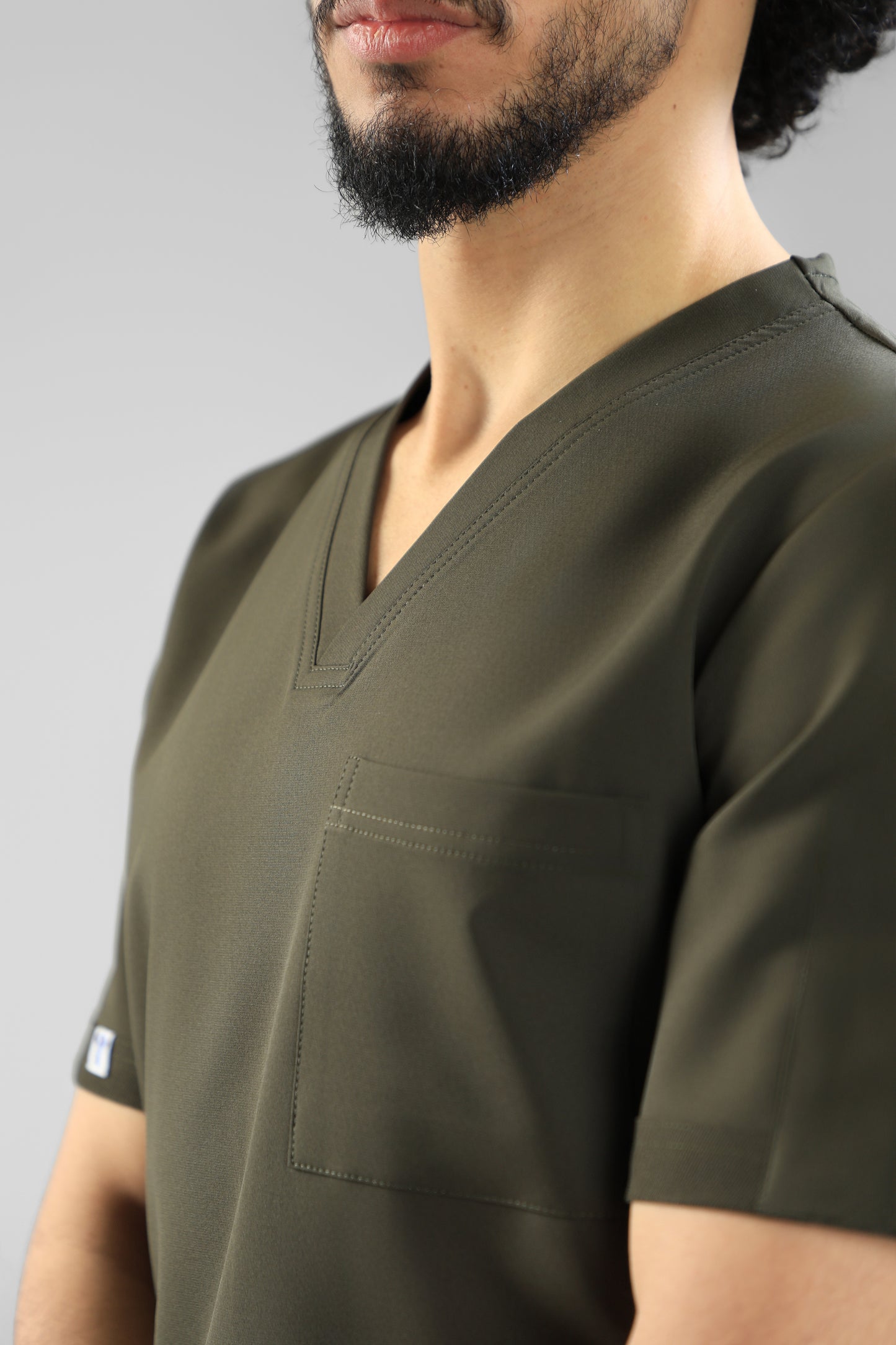 Olive green  Classic scrub design -  waterproof fabric