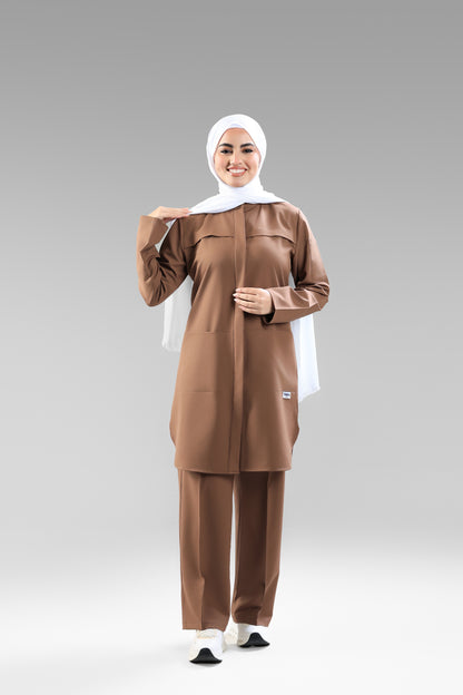 Mocha Tamo Original Design 90cm – Signature Style - waterproof fabric