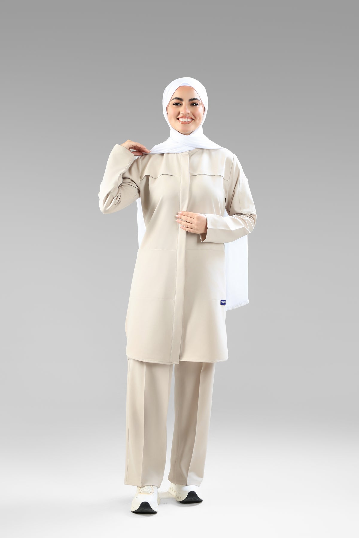 Beige Tamo Original Design 90cm – Signature Style - waterproof fabric