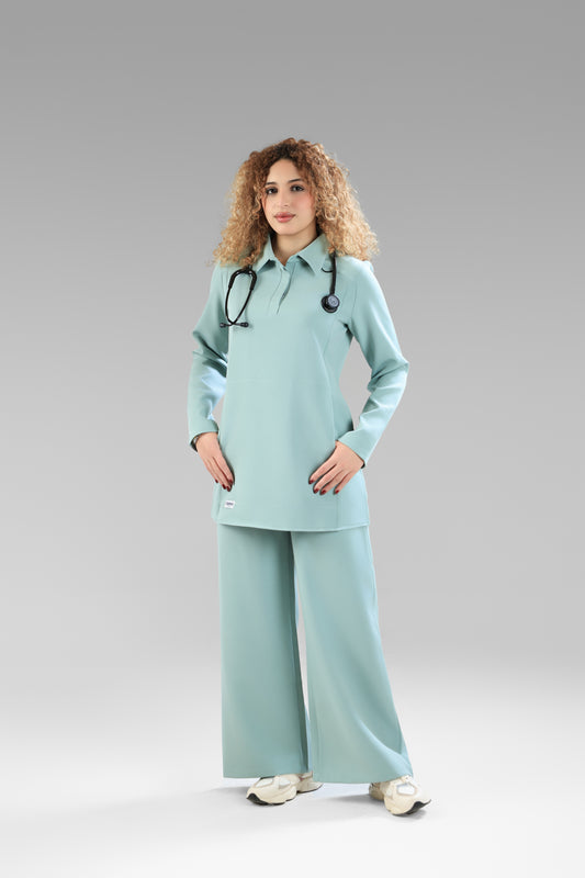 Pistachio Polo Scrub Design 75cm – Sleek & Chic