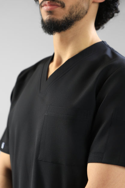 Black  Classic scrub design -  waterproof fabric