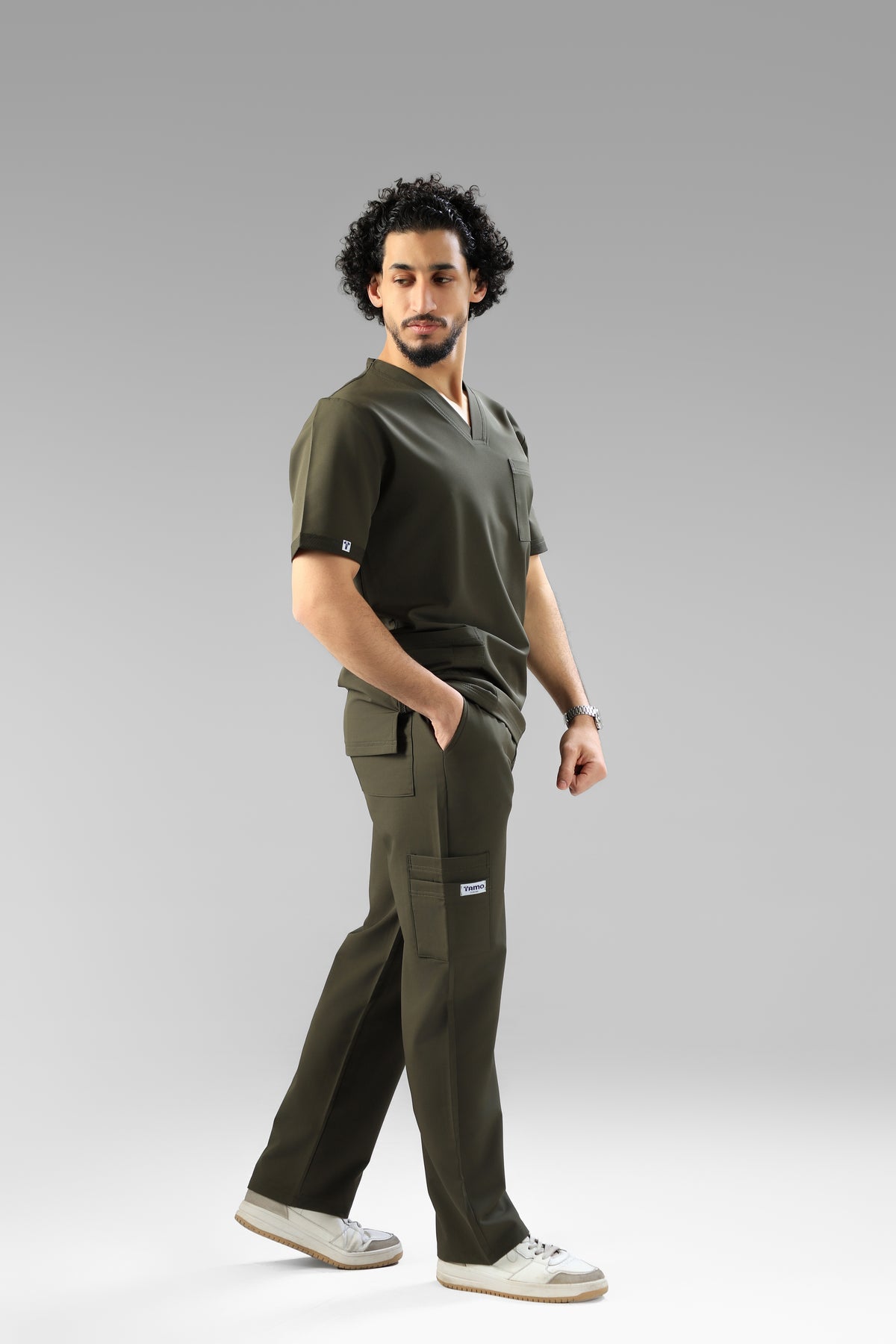 Olive green  Classic scrub design -  waterproof fabric